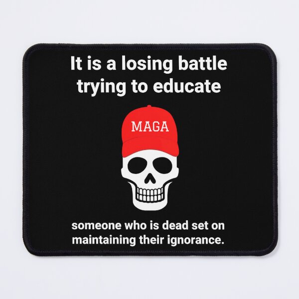 Item preview, Dead set on maintaining their ignorance.  designed and sold by Rachel the Artist .