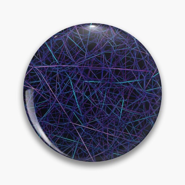 Item preview, Neon Wireframe Network Mesh on Dark Background designed and sold by Kaleidoscope Print.