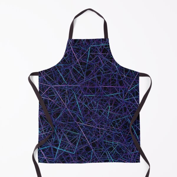 Item preview, Neon Wireframe Network Mesh on Dark Background designed and sold by Kaleidoscope Print.