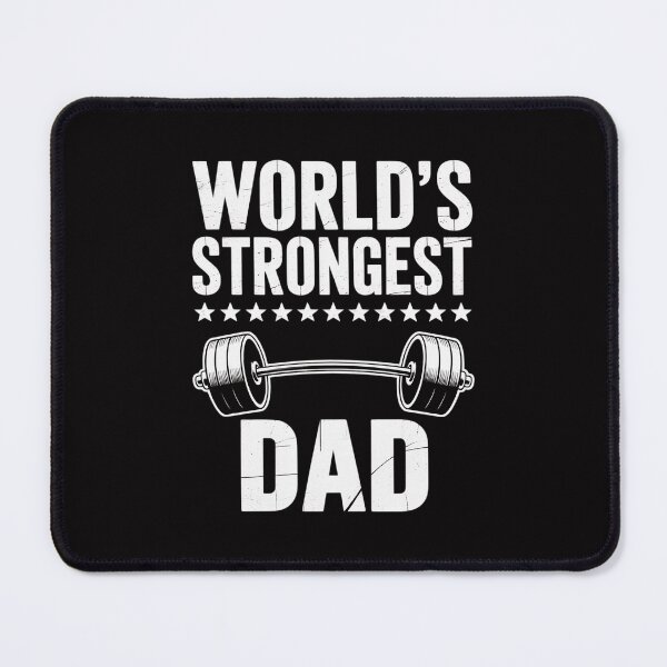 Item preview, World's Strongest Dad Workout Fitness Gym Fathers Day designed and sold by tlallimicrichi.