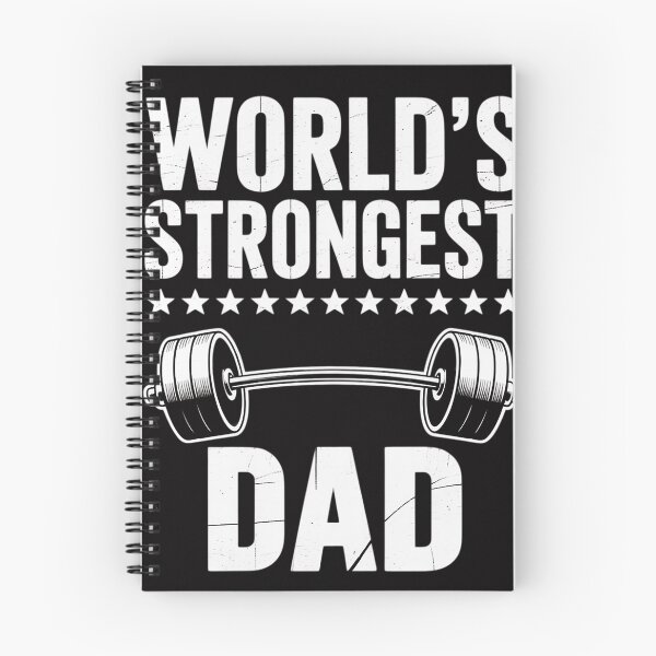 Item preview, World's Strongest Dad Workout Fitness Gym Fathers Day designed and sold by tlallimicrichi.