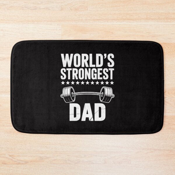 Item preview, World's Strongest Dad Workout Fitness Gym Fathers Day designed and sold by tlallimicrichi.