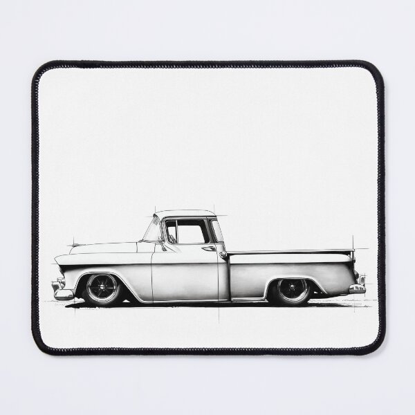 Item preview, 1955 Chevrolet Pickup Truck Sketch designed and sold by HoskingInd.