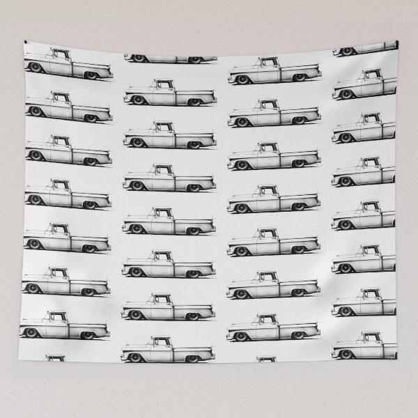 Item preview, 1955 Chevrolet Pickup Truck Sketch designed and sold by HoskingInd.