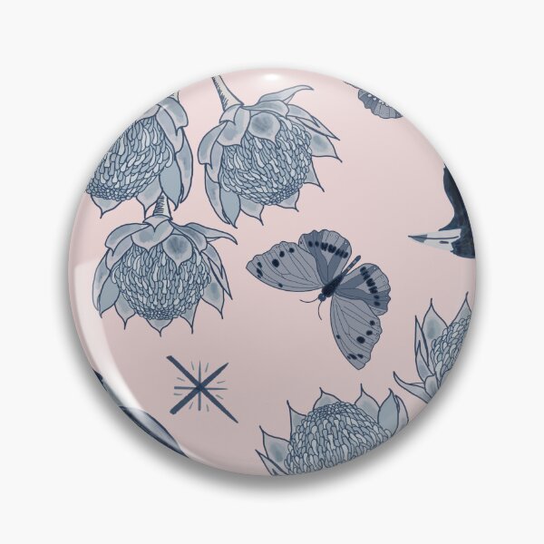 Item preview, Australian Icons in magpie, waratah flowers, southern cross inpink and blue designed and sold by Frostie88.