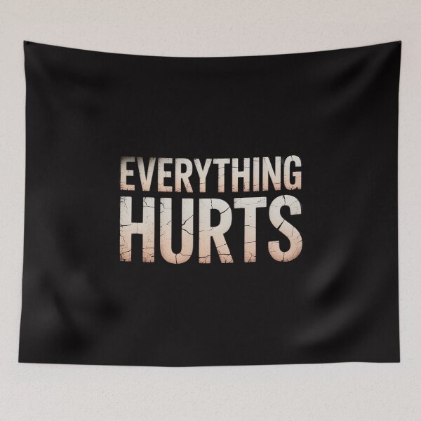Item preview, Workout Everything Hurts designed and sold by tlallimicrichi.