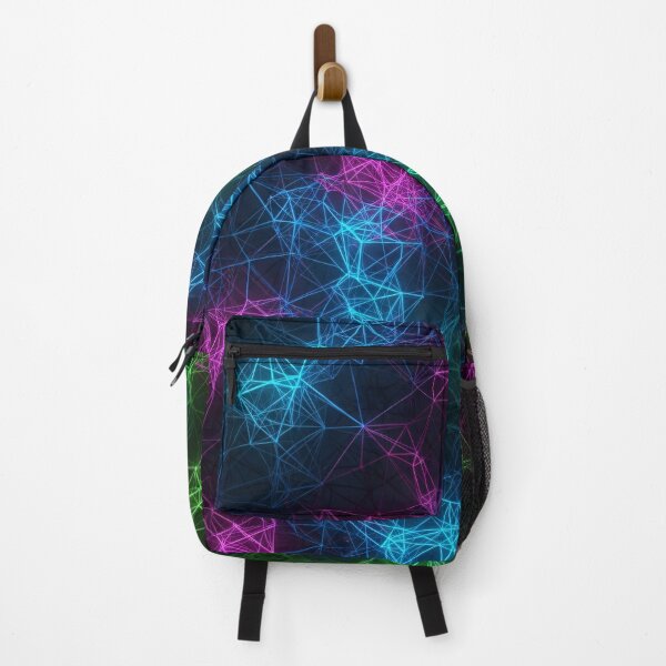 Item preview, Neon Polygon Network designed and sold by Kaleidoscope Print.