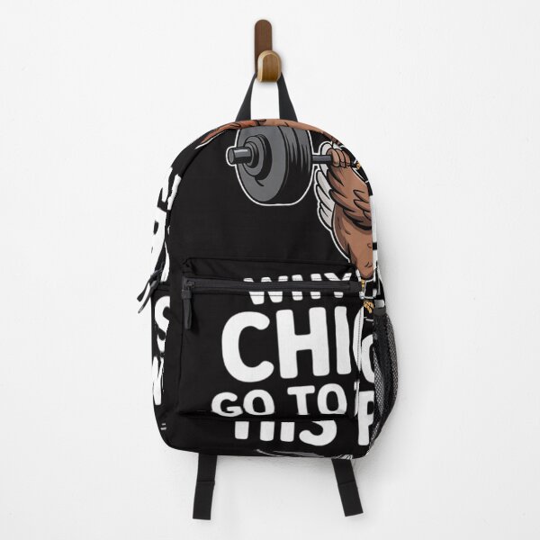 Item preview, Why Chicken Go To The Gym Workout Fitness Men Women designed and sold by tlallimicrichi.