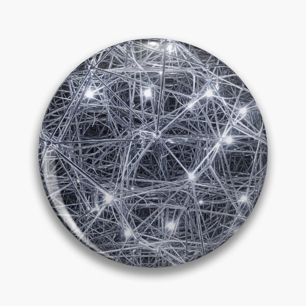 Item preview, Luminous Wireframe Web designed and sold by Kaleidoscope Print.