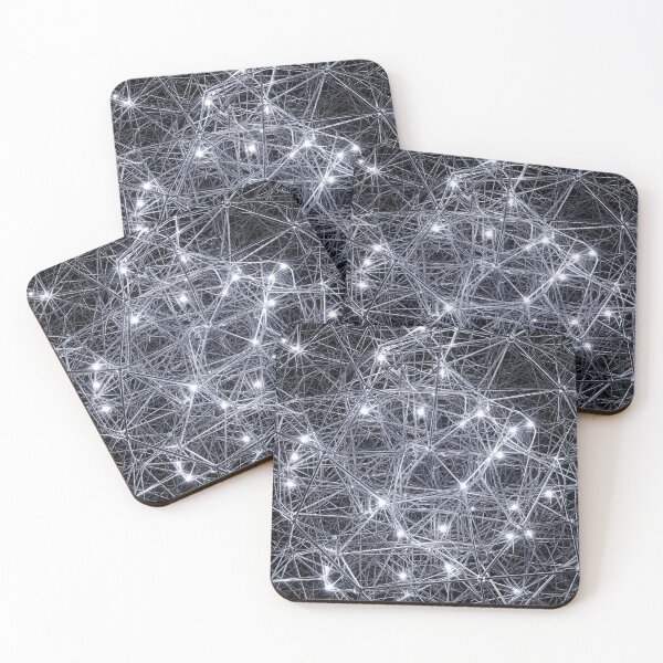 Item preview, Luminous Wireframe Web designed and sold by Kaleidoscope Print.