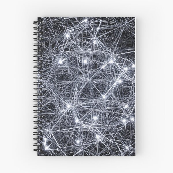 Item preview, Luminous Wireframe Web designed and sold by Kaleidoscope Print.