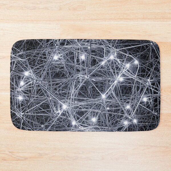 Item preview, Luminous Wireframe Web designed and sold by Kaleidoscope Print.