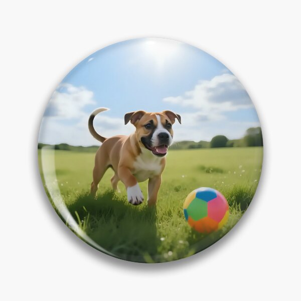 Item preview, Puppy dog playing in a field.  designed and sold by Nomad-Maynard.