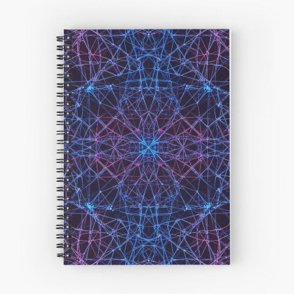 Item preview, Neon Network Mandala designed and sold by Kaleidoscope Print.