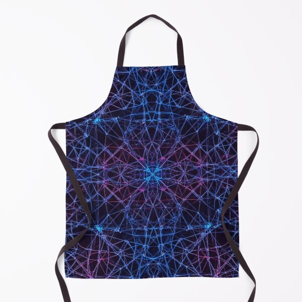 Item preview, Neon Network Mandala designed and sold by Kaleidoscope Print.