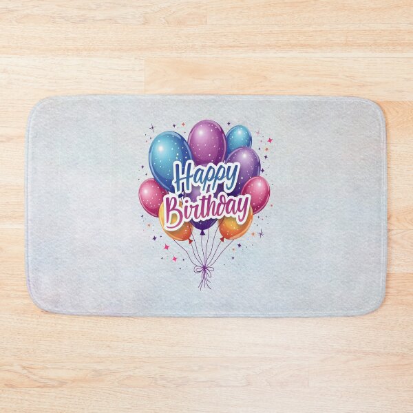 Item preview, Happy Birthday Baloons designed and sold by MysticOzzy.