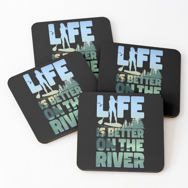 Item preview, Life Is Better On The River SUP designed and sold by staitpaicil8.