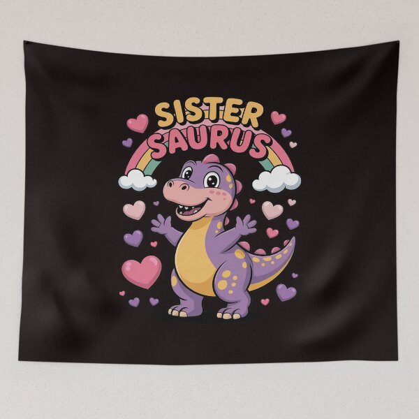 Item preview, Sistersaurus Sister Saurus Dinosaur for Kids designed and sold by lavethediso.