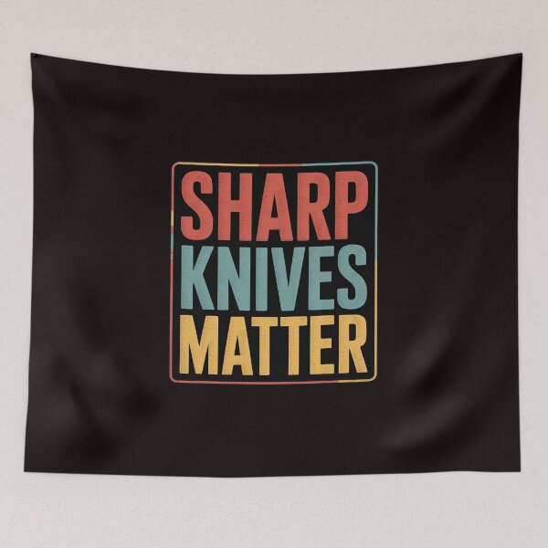 Item preview, Sharp Knives Matter Chef Knives designed and sold by lavethediso.