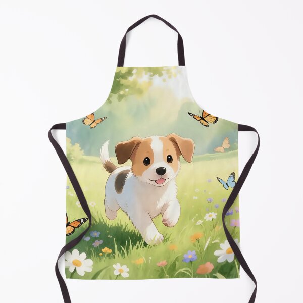 Item preview, Puppy dog playing in a field.  designed and sold by Nomad-Maynard.