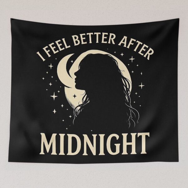 Item preview, I Feel Better After Midnight designed and sold by Dominik1994.