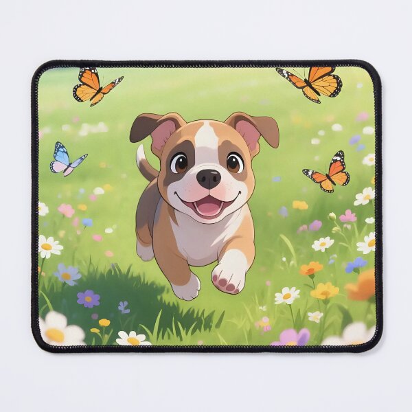 Item preview, Puppy dog playing in a field. designed and sold by Nomad-Maynard.
