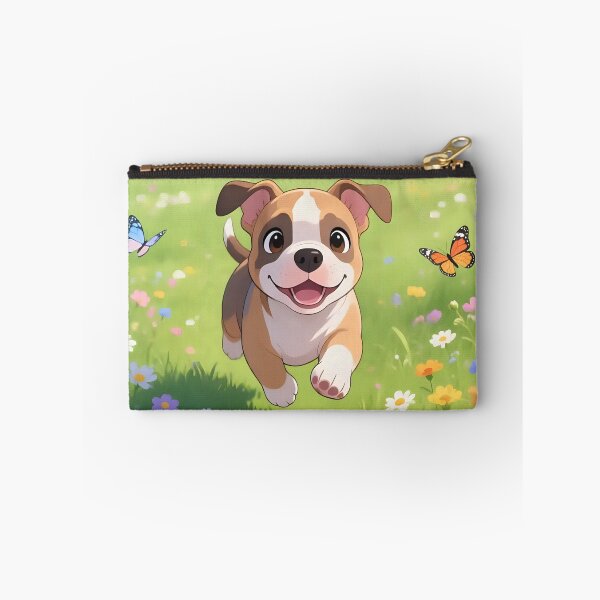 Item preview, Puppy dog playing in a field.  designed and sold by Nomad-Maynard.