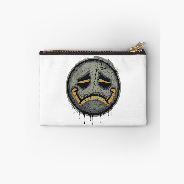Item preview, Burnt-Out Smiley Face | Funny Gen Z Burnout Aesthetic designed and sold by ColorSplash123.