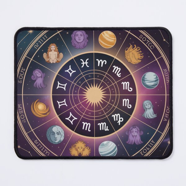 Item preview, Custom Astrology Birth Chart | Personalized Zodiac Natal Chart Art designed and sold by goodcrystals.