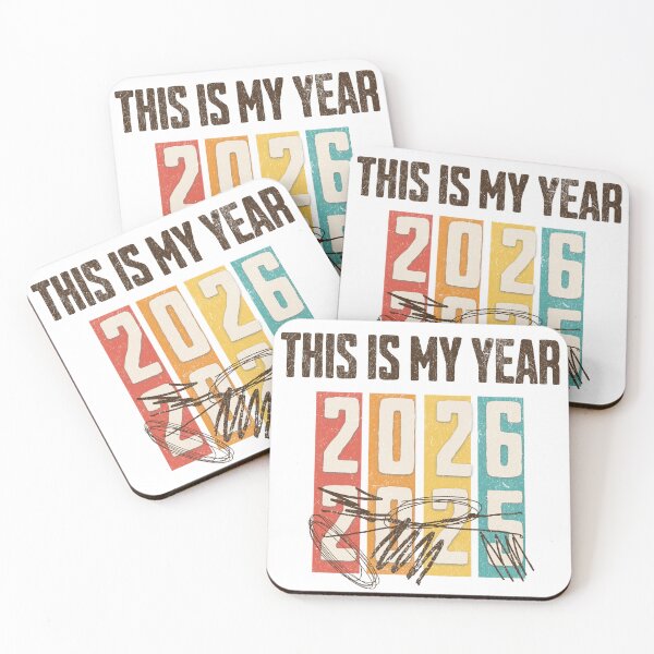 Item preview, This Is My Year 2026 (2025 Crossed Out) designed and sold by Nacho Average Designs.