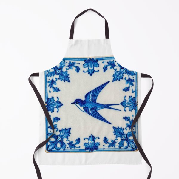 Item preview, Portuguese Azulejo Swallow Tile designed and sold by vivaportugalstore.