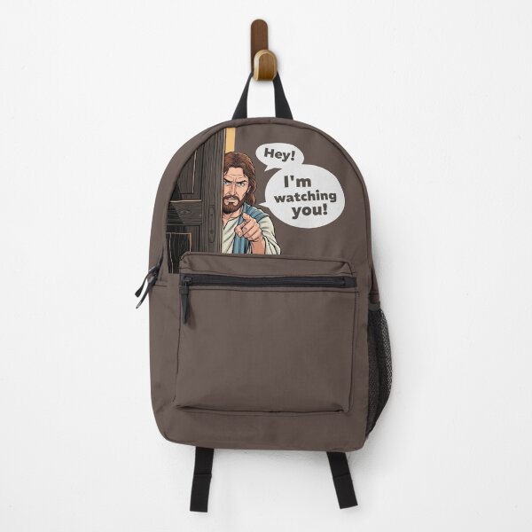 Item preview, Funny Jesus I'm Watching You Comic Style Religious Meme designed and sold by KiwiRider.