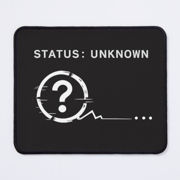 Item preview, Status Unknown Shirt – Abstract System State Graphic Minimal Design designed and sold by SiwyArt.