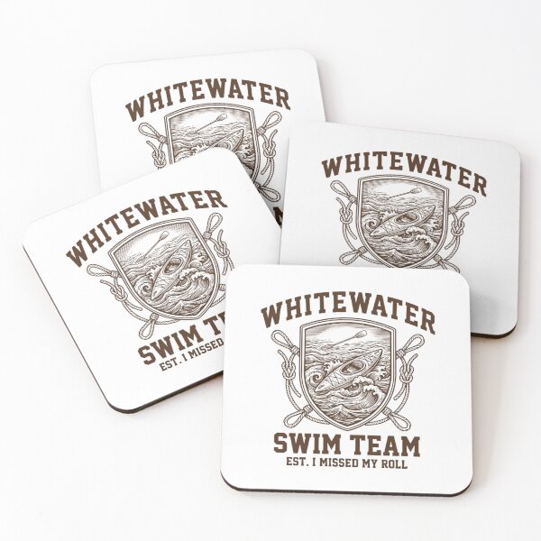 Item preview, Funny Kayaking Whitewater Swim Team Outdoor Adventure designed and sold by Mason-Pride.