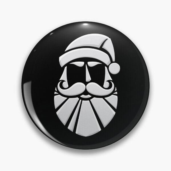 Item preview, Minimal Santa Beard Icon – Modern Christmas Graphic Design designed and sold by Shop9999.