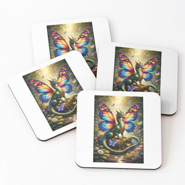 Item preview, Butterfly Wing Dragon – Whimsical Fantasy Dragon Art designed and sold by bemsgirl453.