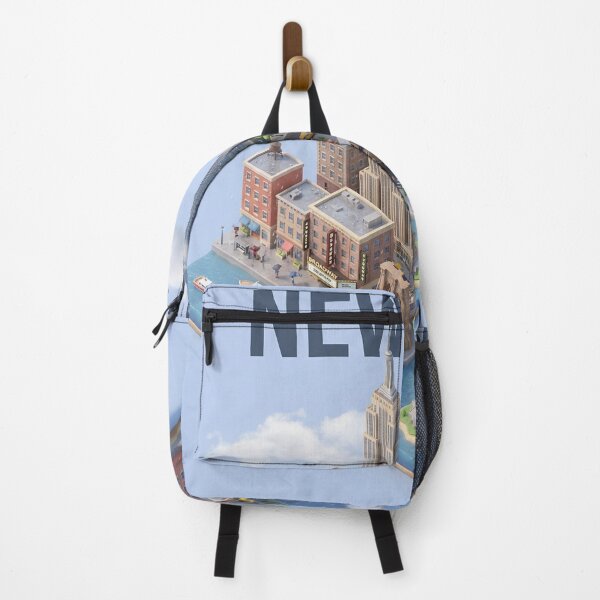 Item preview, New York in Miniature – Isometric 3D Cityscape of Iconic NYC Landmarks designed and sold by Chetan-Anu.