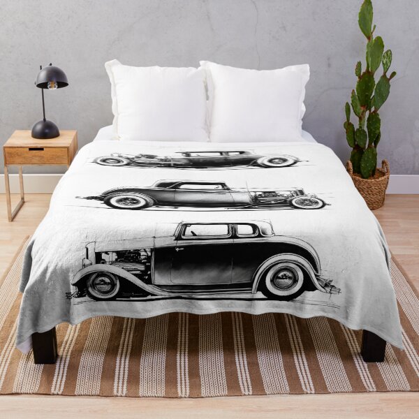 Item preview, Three Ford Hot Rods Sketch designed and sold by HoskingInd.