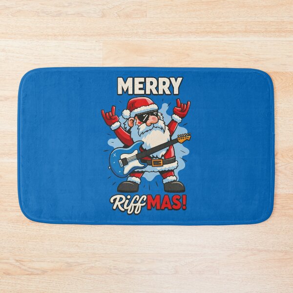 Item preview, Merry Riffmas – Santa Rocks the Holidays designed and sold by digijob.