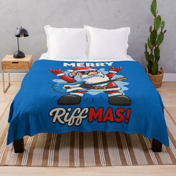 Item preview, Merry Riffmas – Santa Rocks the Holidays designed and sold by digijob.