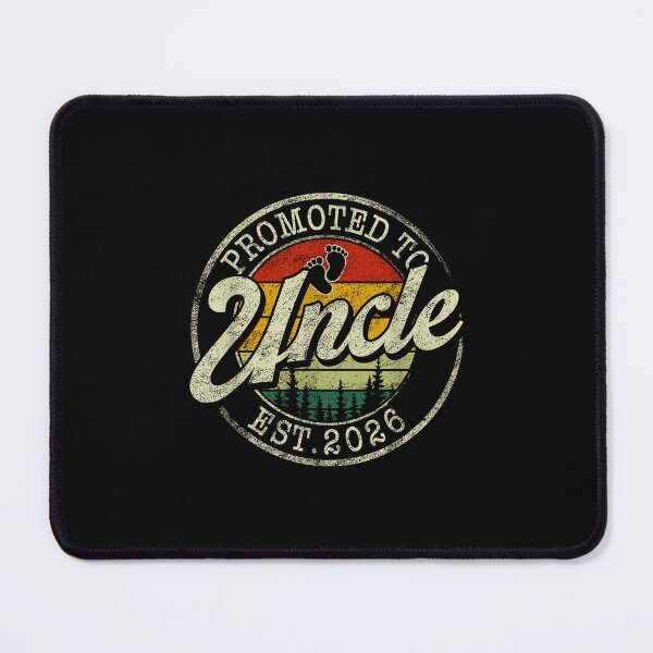 Item preview, Promoted To Uncle Est. 2026 Expecting Announcement designed and sold by MerchDeviant.
