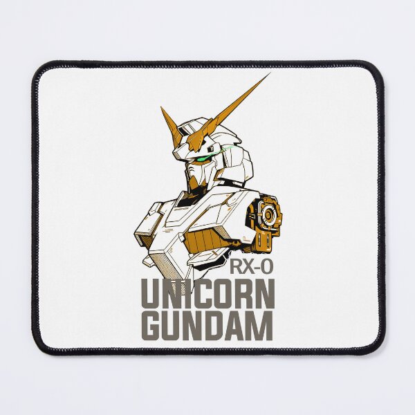 Item preview, vector unicorn Gundam art Digital Artwork gold frame designed and sold by sabartgunpla.