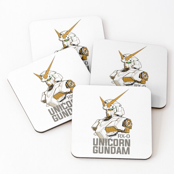 Item preview, vector unicorn Gundam art Digital Artwork gold frame designed and sold by sabartgunpla.