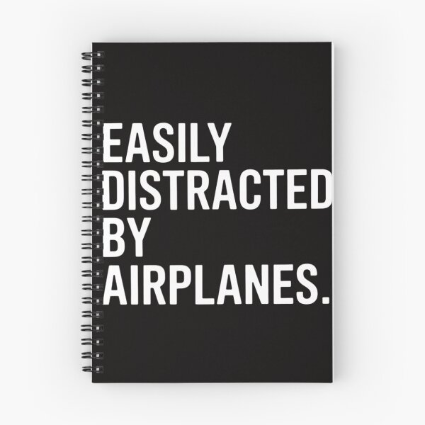 Item preview, Easily Distracted By Airplanes Plane Lovers Quote designed and sold by chaeningplan.