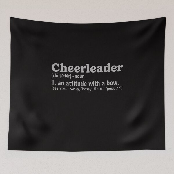 Item preview, Cheerleader Definition Cheer Flyer Gifts Girls Cheerleaders designed and sold by chaeningplan.