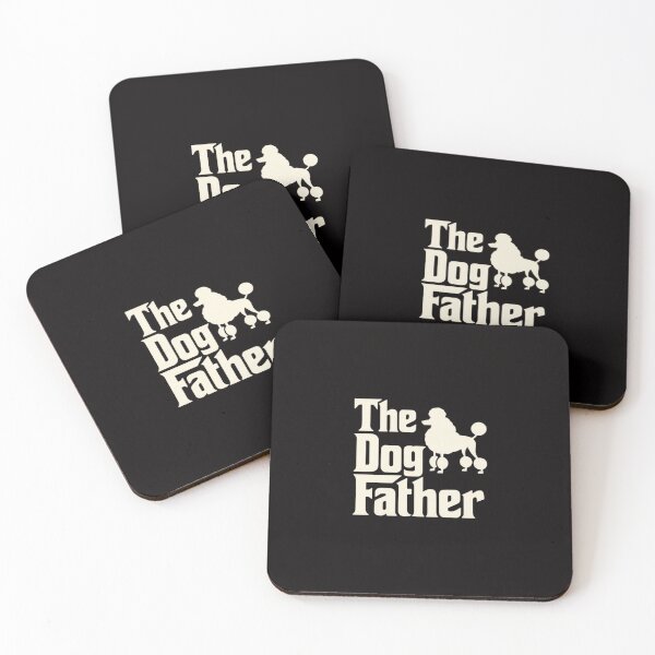 Item preview, Poodle The Dogfather Cool Dog Daddy Dad Papa Father Men Kids designed and sold by chaeningplan.