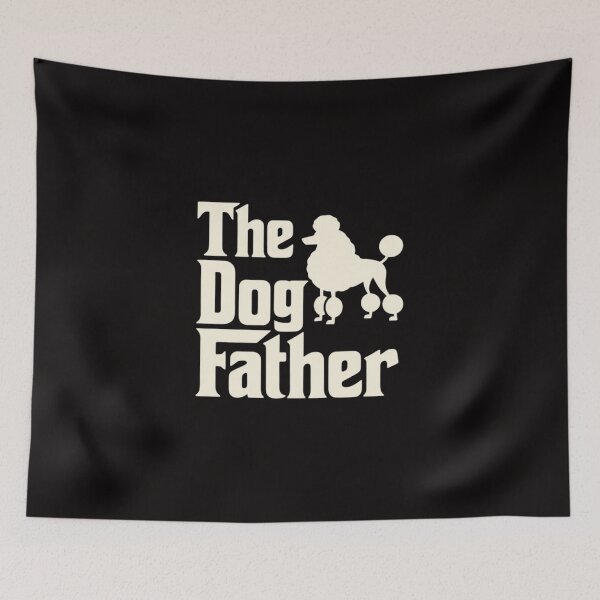Item preview, Poodle The Dogfather Cool Dog Daddy Dad Papa Father Men Kids designed and sold by chaeningplan.