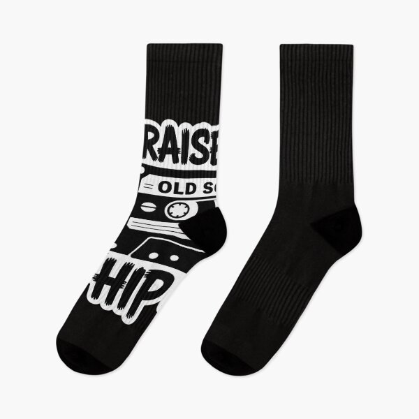 Item preview, RAISED ON OLD SCHOOL HIP HOP 80s 90s Cassette Graffiti designed and sold by chaeningplan.