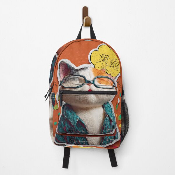 Item preview, Cute Comic Kitten with Speech Bubble Illustration designed and sold by Grafititee.