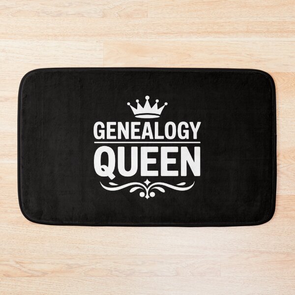 Item preview, Genealogy Queen Family Genealogist Research Ancestry designed and sold by chaeningplan.